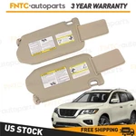 New Left & Right Sun Visor W/ Lights For Nissan Pathfinder 2013-2016 Beige. Fixed Price $29.20.