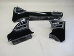Tesla Model S X Interior Dash Trim Vents Ip Finisher Piano Black. Fixed Price $250.00.