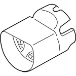 Genuine Mercedes-benz Oe Cover, Column Tube 171-462-09-23-9051. Fixed Price $27.68.