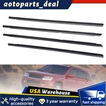 4pcs Door Glass Belt Outer Molding Weatherstrip For Suzuki Grand Vitara 09-13. Fixed Price $39.04.