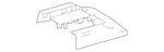 Genuine Mercedes-benz Cover Seat Guide Rail 247-929-33-00-64. Fixed Price $14.07.