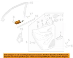Gm Oem 96-23 Equinox,sl,sl1,sw1,terrain Rear Door Interior Trim-bracket 84137390. Fixed Price $21.70.