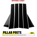 Gloss Black B-pillar Posts Door Trim Cover Kit For Chevrolet Captiva 09-18 6-60x. Fixed Price $126.82.