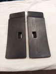 1982-1985 Toyota Celica Liftback Supra Black Left/right Rear Tail Light Covers. Fixed Price $40.00.