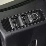 Real Carbon Fiber Power Window Switch Bezel Trim Cover Set For 15-20 Ford F150. Fixed Price $79.99.