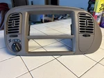 1997-2003 Ford F-150/ Expedition Center Dash Radio Bezel With Vents Switch. Fixed Price $35.00.