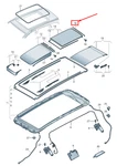 New Audi Q7 4m Rear Sunroof Opening Trim 4m0877389 Original. Fixed Price $75.45.