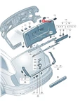 New Audi Q7 4m Rear Liftgate Emergency Release Cover 4m0867747jn5. Fixed Price $35.09.