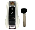 Oem Porsche Remote Key Fob 4 Button Trunk Iyzpk3 - (white). Fixed Price $69.75.
