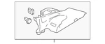Genuine Nissan Upper Quarter Trim 76935-6ma1a. Fixed Price $129.88.