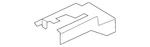 Genuine Nissan Track Cover 87558-9bu0a. Fixed Price $43.42.