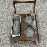 08-12 Buick Enclave Center Console Floor Shifter Bezel Cup Holder Trim Oem Wood. Fixed Price $22.50.