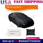 For Mercedes-benz Full Car Cover Uv Snow Dust Rain Resistant Protection Black. Fixed Price $27.25.