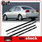 4pack For 2001-2005 Honda Civic Door Weather Strip Window Belt Seal Molding Trim. Fixed Price $39.99.