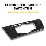 Headlight Frame Switch Cover Decal Carbon Fiber 05-12 For Bmw 3 Series E90 Sedan. Fixed Price $13.29.