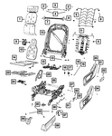 Genuine Mopar Front Seat Shield 5ze53tx7ac. Fixed Price $35.45.