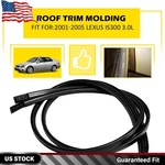2pcs Roof Trim Molding Kit Sealing Strip Black For 2001-2005 Lexus Is300 3.0l. Fixed Price $28.49.