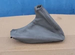 Genuine Bmw E34 E32 Handbrake Lever Cover Boot Imitation Leather Silber Gray Oem. Fixed Price $35.00.