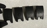 12-18 Audi A6 A7 C7 Child Seat Belt Anchor Slot Plate Cover Set 4 Pcs Oem. Fixed Price $30.00.