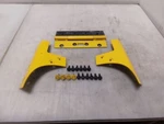 Jeep Jk Wrangler Windshield Hinge/supports Set Baja Yellow Pyv 2007-17. Fixed Price $59.89.