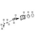 Genuine Mopar Steering Column Shroud 6dz79tx7ab. Fixed Price $35.03.