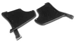 Corvette C2 Kick Panels W/carpet Black 1965-1967. Fixed Price $99.99.