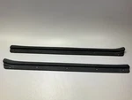 Used #769 - Black Interior Door Sill Scuff Plates, Pair, Oem For 90-96 300zx Z32. Fixed Price $79.95.