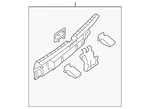 Genuine Volkswagen Rear Body Trim 5c6-863-459-f-9b9. Fixed Price $138.33.