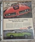1971 Dodge Charger Super Bee Mopar Art Ad Posters 383 440 Hemi (ja993. Fixed Price $15.00.