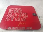 2007 Peterbilt 386 Left Rear Cargo Door (9426386. Fixed Price $145.68.
