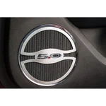 Acc Lower Door Speaker Trim Polished '5.0' Fits 2015-2016 Mustang Gt-brushed. Fixed Price $67.95.