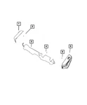 Genuine Mopar Side Trim Panel 6rx92tx7ad. Fixed Price $42.03.