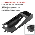 Black Centre Console Armrest Trim Base For Bmw E46 325i 328i 02-06 51168213680 F. Fixed Price $136.78.