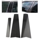 6x Carbon Fiber Car Window Door B Pillar Trim Cover For Bmw 5 Series E60 04-2010. Fixed Price $29.88.