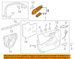 Gm Oem 16-18 Malibu Front Door Interior Trim-switch Bezel 84203439. Fixed Price $72.06.