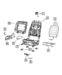 Genuine Mopar Seat Adjuster Shield 1uz62hl1ab. Fixed Price $48.39.