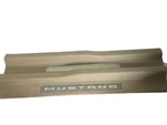 Beige Illuminated Left Right Door Sill Kick Plate Trim For 10-14 Ford Mustang. Fixed Price $158.37.