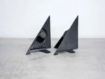Set Of Bmw E21 Door Blank Tweeter Trim Plastic Triangle Flat Plate Panel (1x)l+r. Fixed Price $38.52.