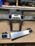 07-14 Cadillac Escalade Dash Surround Radio Trim Bezel 3 Piece Set Vents Choc. Fixed Price $136.00.
