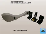 15110160 03 To 06 Avalanche Escalade Ext Spare Tire Bottle Jack Trim Panel Cover. Fixed Price $94.00.