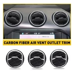 For 2015-19 Ford M Tang Carbon Fiber Cover Car Interior Air Vent Outlet Trim. Fixed Price $14.24.