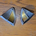 Chrysler Imperial Chrome Dash Trim End Cap Pair 2492920 &. Fixed Price $65.00.