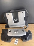 07-08 350z Silver Black Motor Engine Cover Trim Panel Pair Oem Factory Oe Wty. Fixed Price $123.49.
