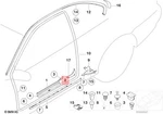 Genuine Bmw M3 E46 Csl Coupe Sill Strip Left 51477895573. Fixed Price $416.53.