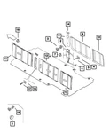 Genuine Mopar Cargo Compartment Panel 1zq28lxeaa. Fixed Price $56.60.