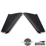 1969-1970 Mustang Cougar Outer Dash Trim Moldings At Door Pair Black. Fixed Price $35.99.