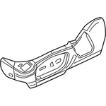 Genuine Ford Seat Trim Panel Dg1z-5462187-ba. Fixed Price $64.67.