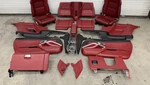 2014 Porsche 911 Turbo S 991 Rear Seats Door Panel Interior Red Oem. Fixed Price $3495.00.