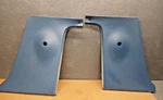 92-96 Ford Bronco Blue Right Left Upper Seatbelt B-pillar Trim Bezel Set 1980-86. Fixed Price $39.00.