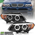 For 2004-2006 Bmw X5 Hid/xenon W/o Adaptive Dual Projector Headlights Headlmps. Fixed Price $458.99.